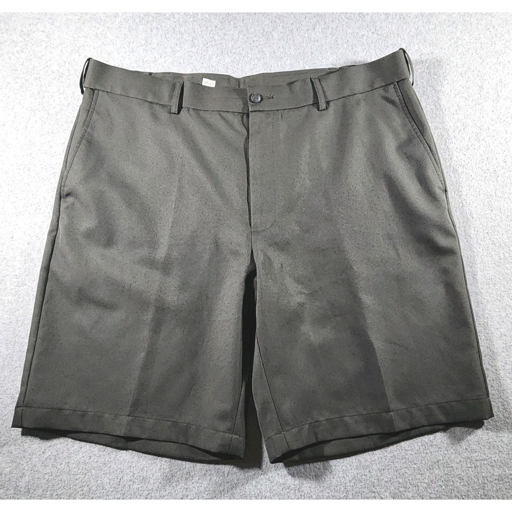 PGA Tour Men's Black Shorts Size 40 Golf Moisture Wicking 10" Inseam